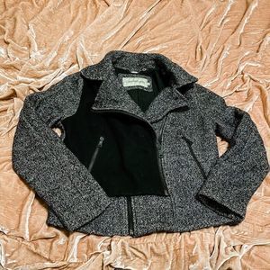 Calvin Klein asymmetrical wool coat